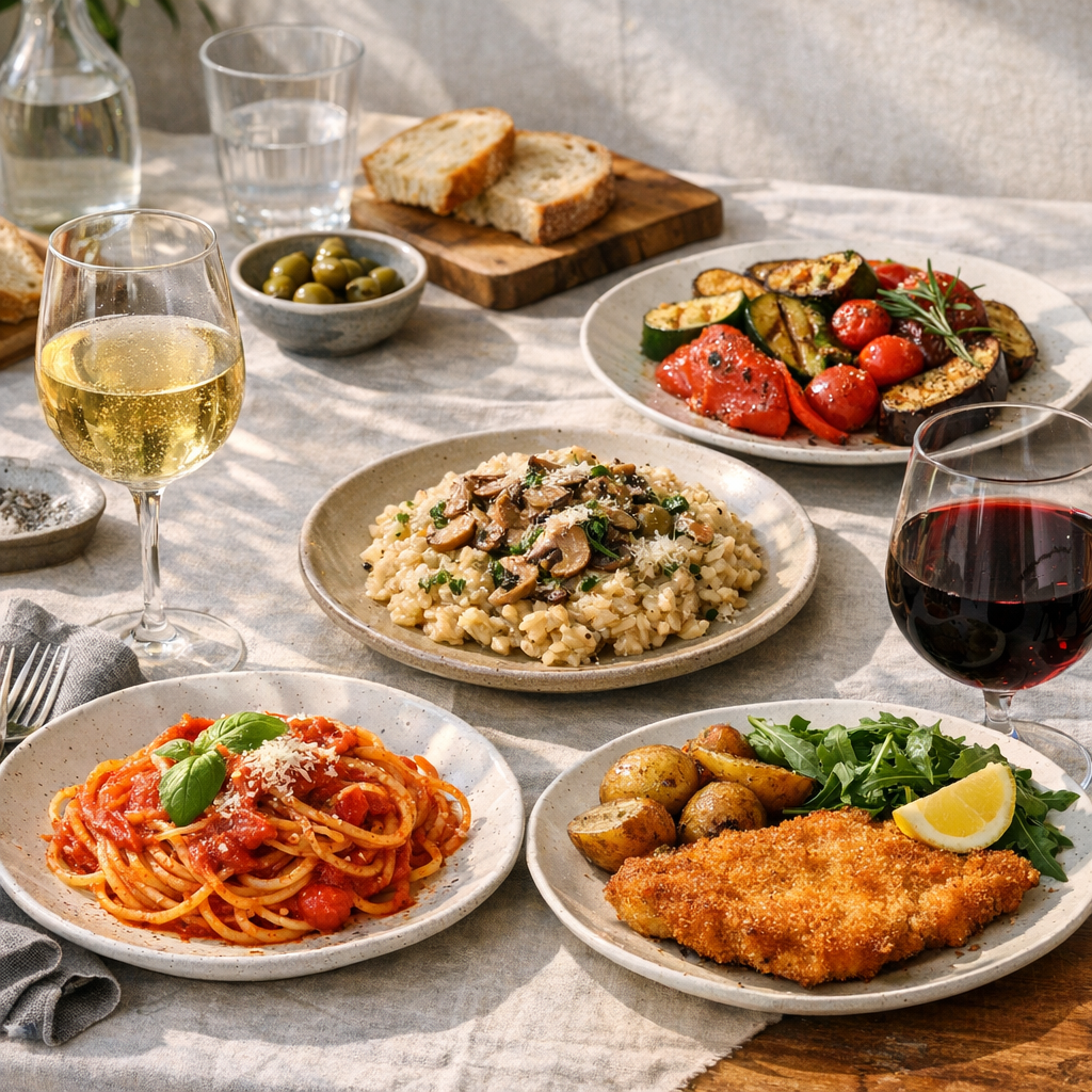 Plats italiens : les accords simples qui marchent