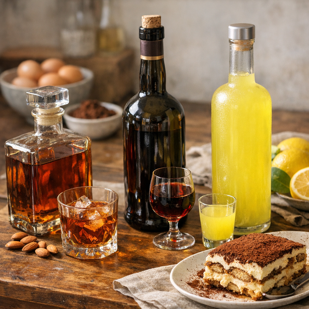 Amaretto, Marsala DOC, Limoncello : comment choisir selon l’effet recherché