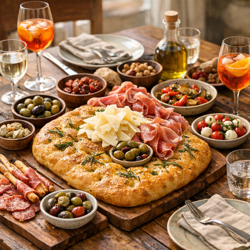 Apéro dînatoire italien : méthode simple et crédible