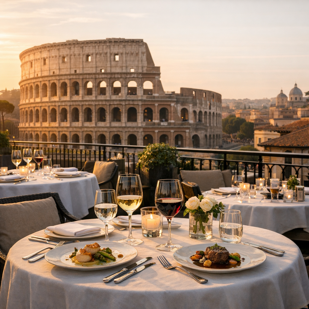 Aroma à Rome : étoile Michelin, vue et prix en 2026