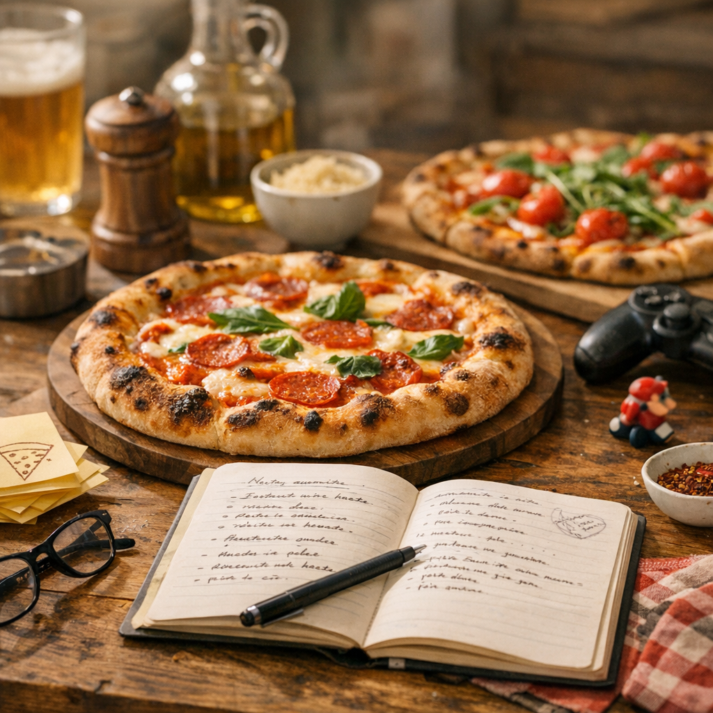 Notes, avis et signaux du réel : pourquoi la pizza dépasse le simple cadre du jeu