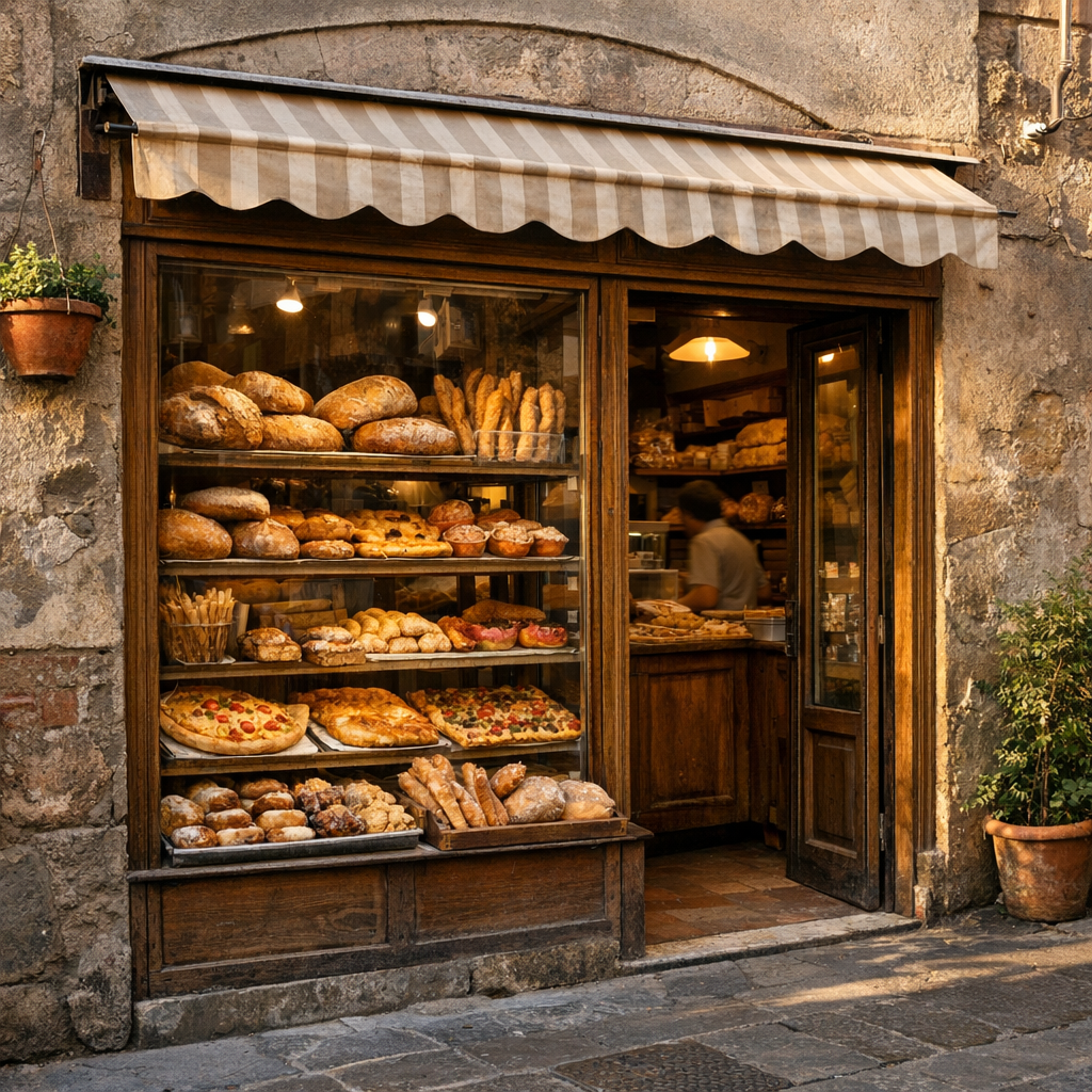 Panetteria, forno, panificio : le bon mot en italien