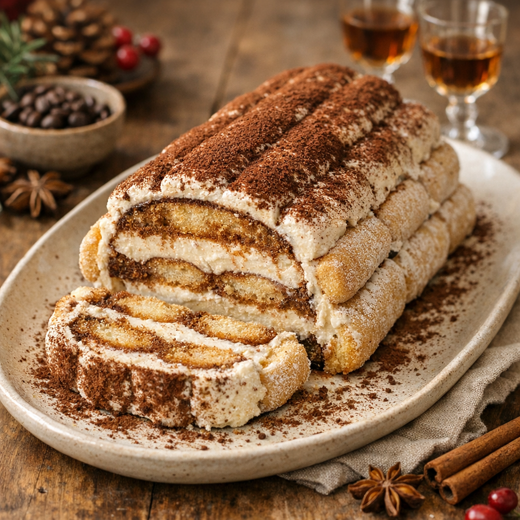 Bûche Tiramisu avec boudoirs : la faire la veille ?