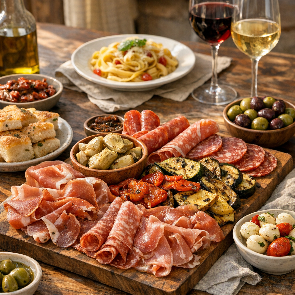 Charcuterie italienne antipasti : repères et idées 2026