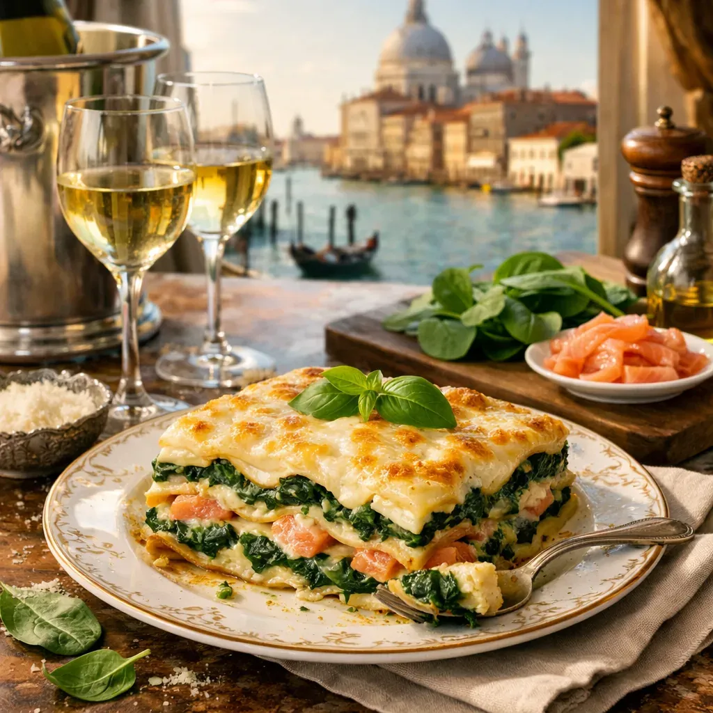 Lasagnes saumon épinards : l’astuce anti-eau