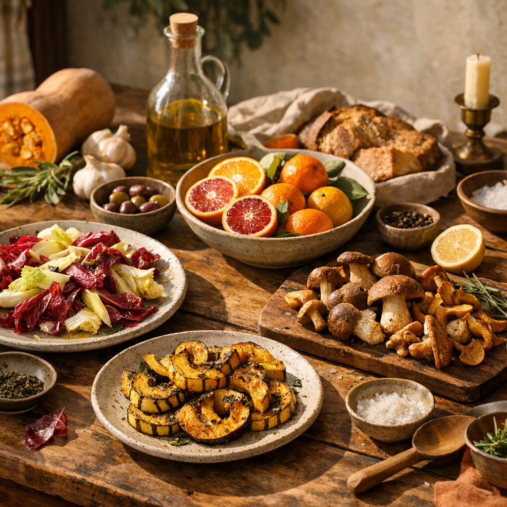 Cuisine italienne d’hiver : repères de saison