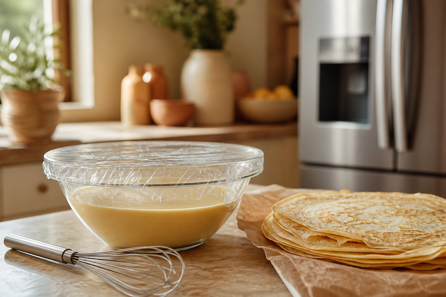 Pâte à crêpes au frigo : durée et bons réflexes