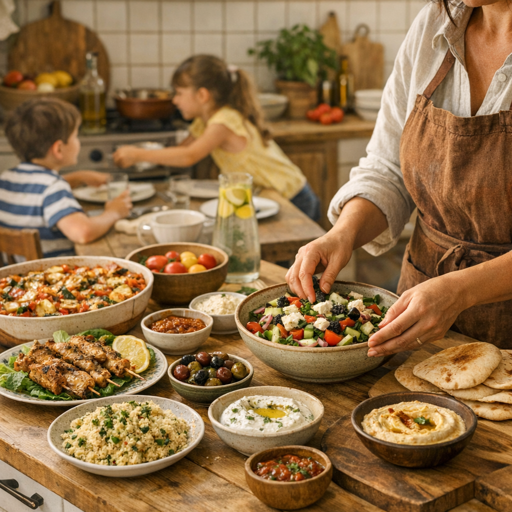 Composer un menu familial sans transformer le dîner en chantier