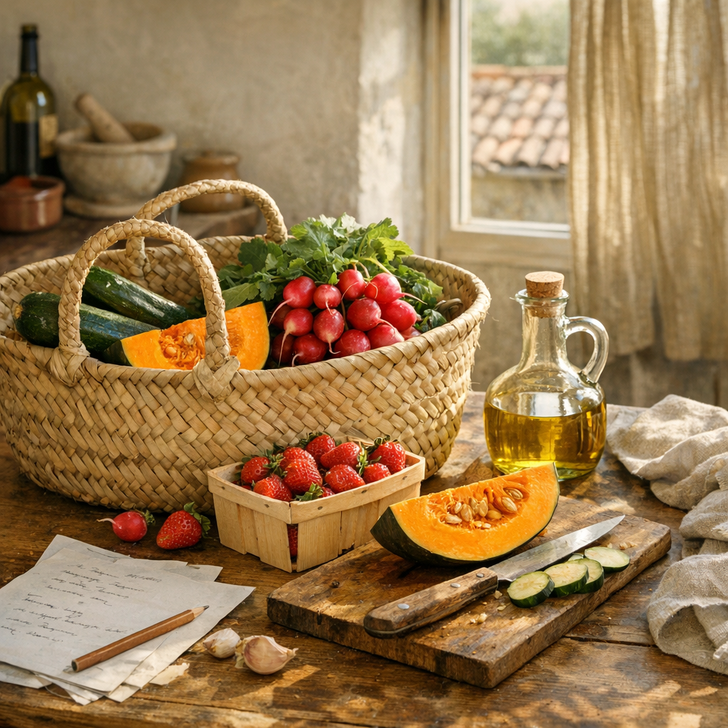 Cuisiner de saison : repères simples et menus malins