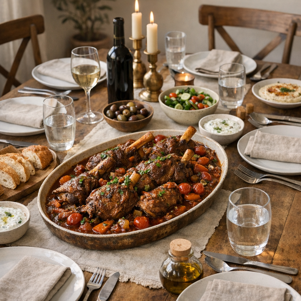 Repas pour 8 invités : la méthode simple et fiable