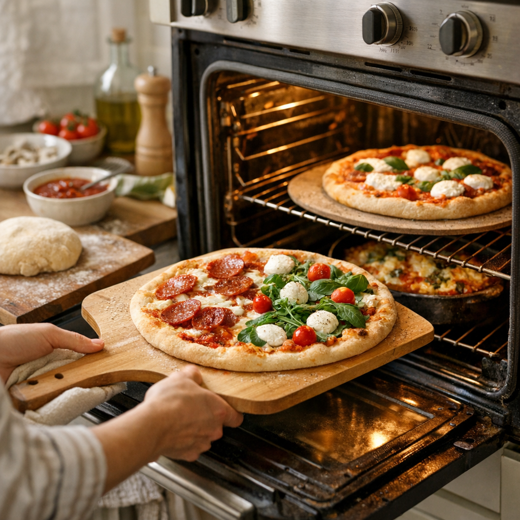 Comment faire cuire une pizza au four selon votre pâte, votre garniture et le mode choisi