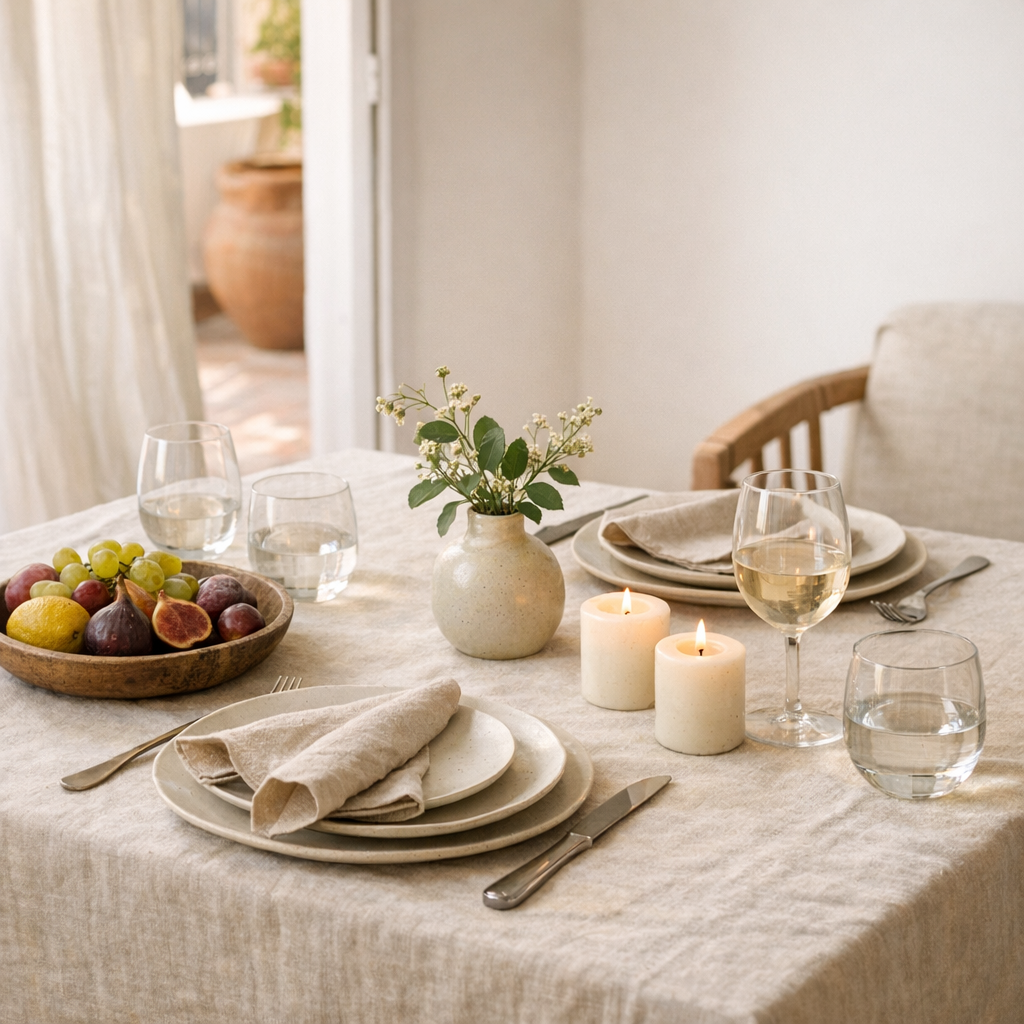 Déco de table simple : 3 repères pour l’équilibrer