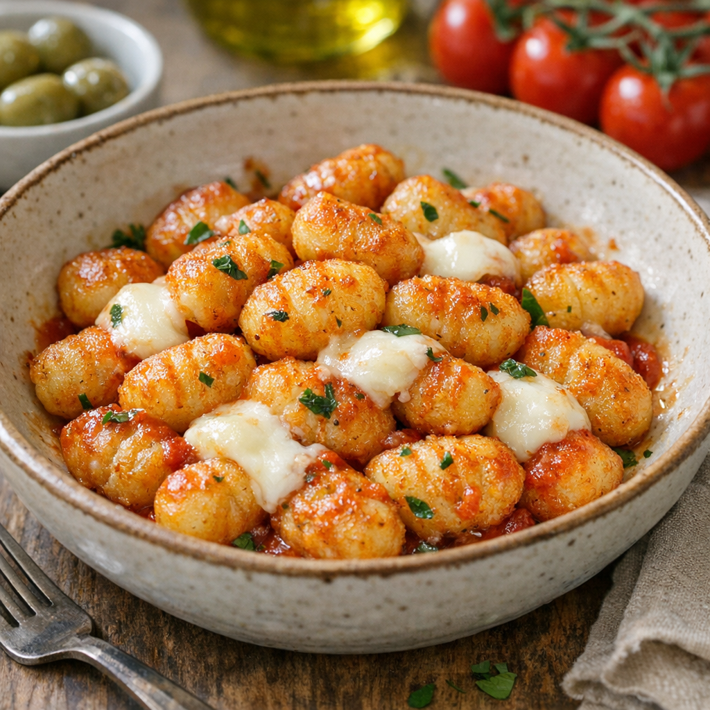 Gnocchi Air Fryer : temps, texture et fromage