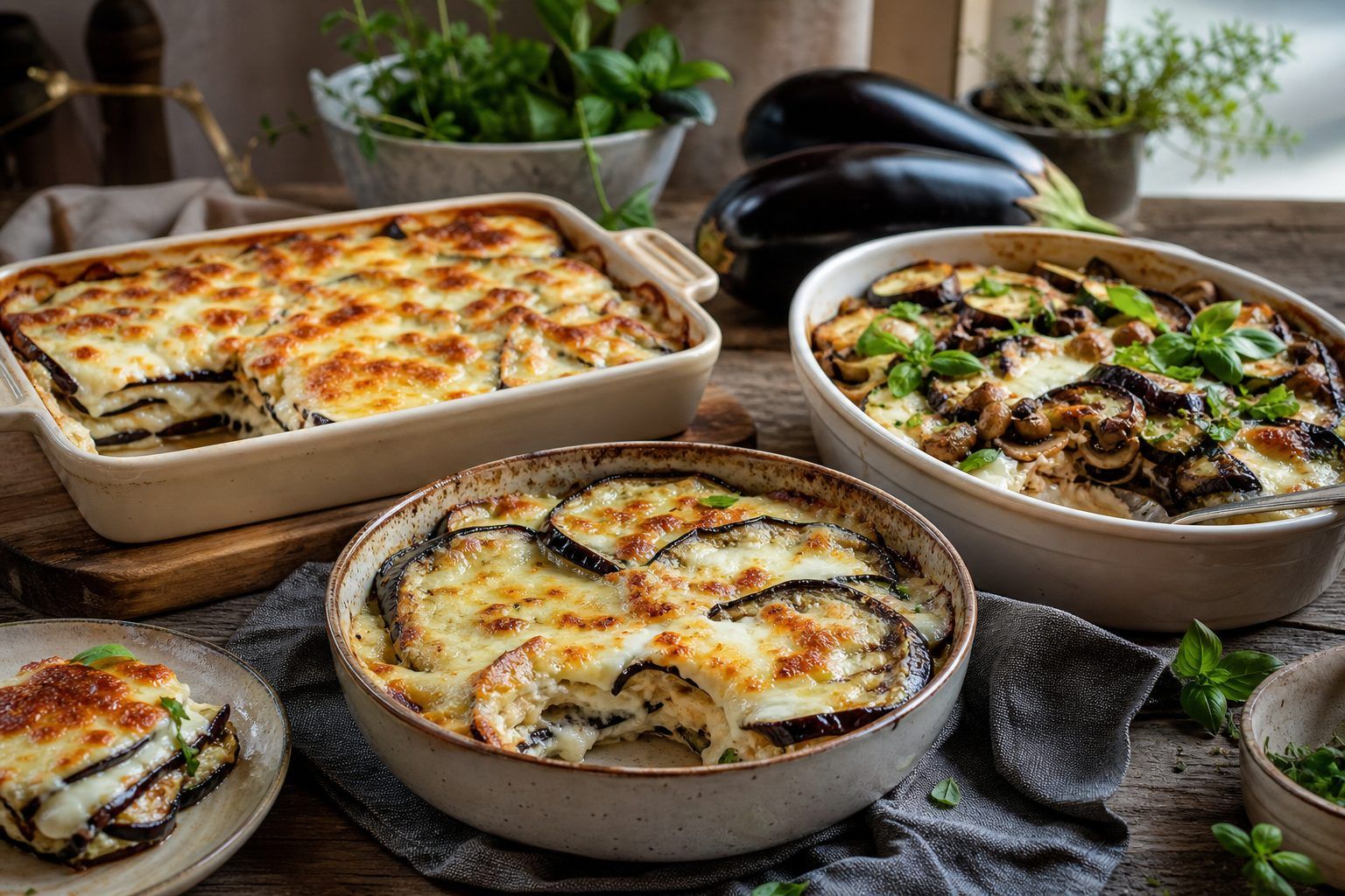 Variantes : sans tomate, façon lasagnes ou avec une garniture plus complète