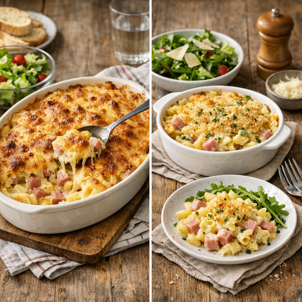 Astuces : deux écoles du gratin, du plat familial chargé à la version plus juste
