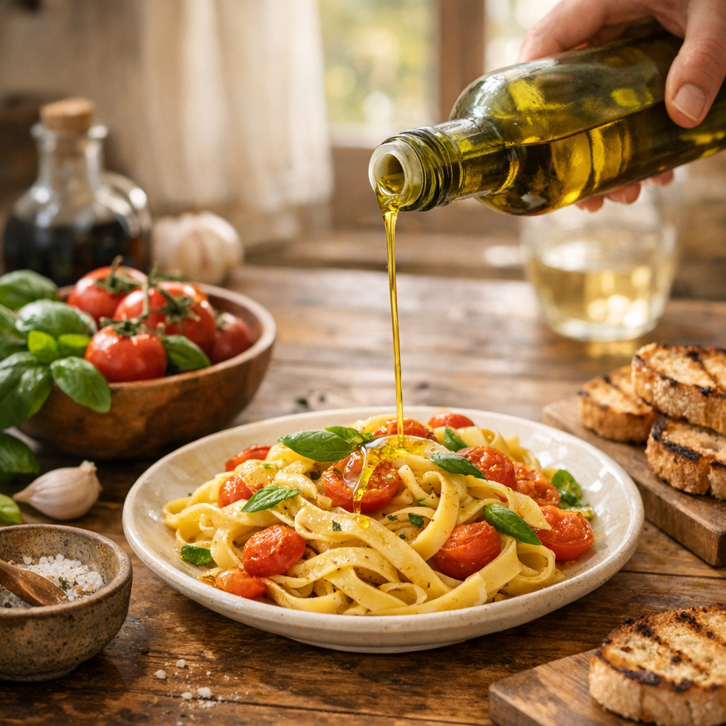 Huile d’olive italienne : choisir selon vos plats