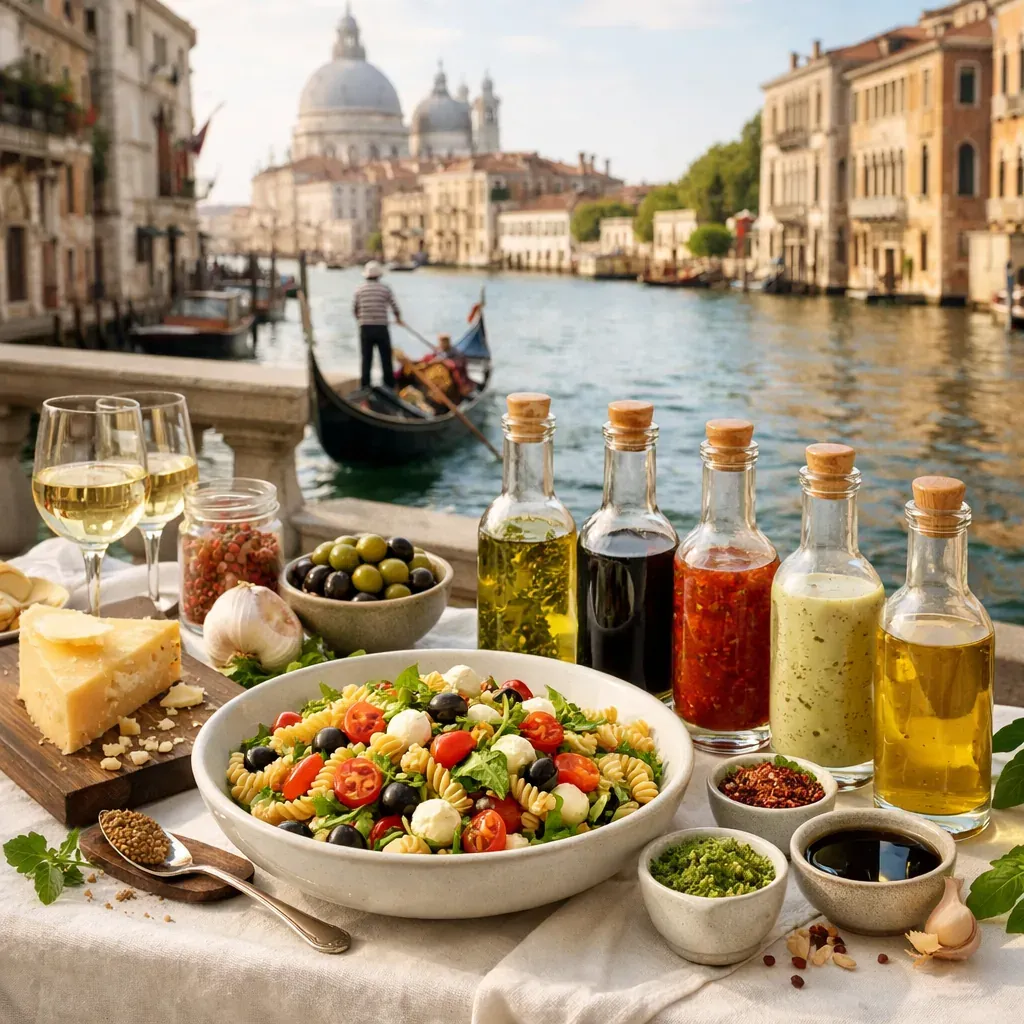 6 vinaigrettes qui tiennent vraiment sur les Pâtes