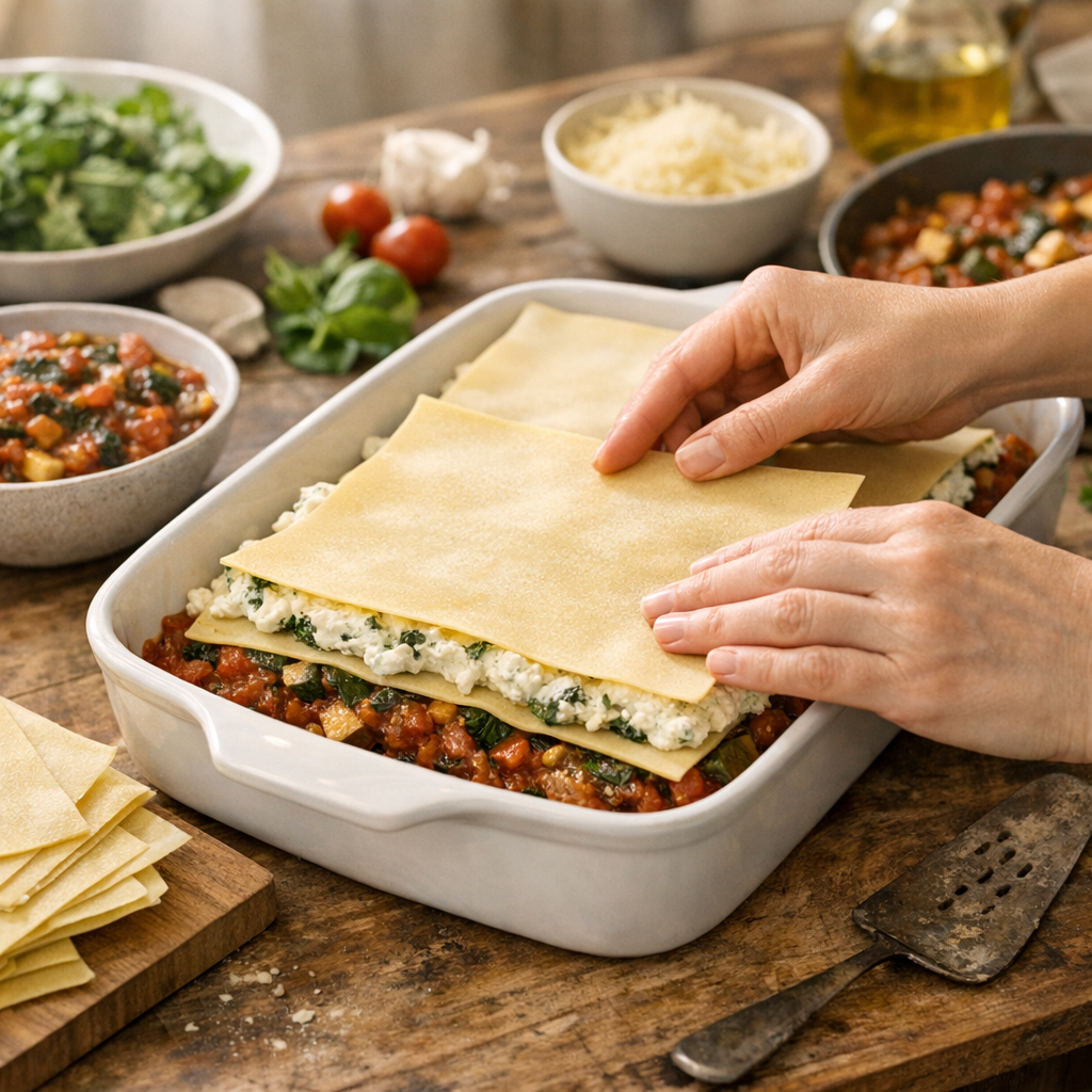 Comment bien monter ses lasagnes et avoir des lasagnes qui se tiennent ?