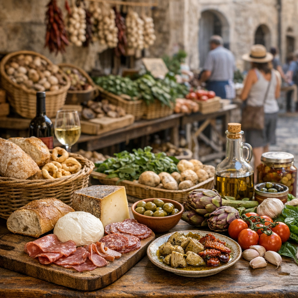 Que recouvre exactement « nourriture en Italie » au-delà des plats célèbres ?