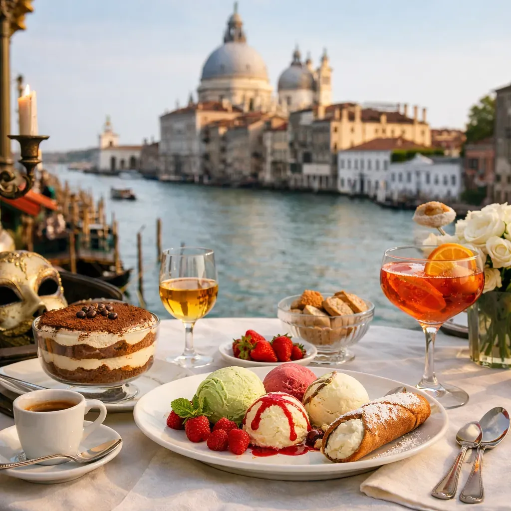 Organiser dessert italien