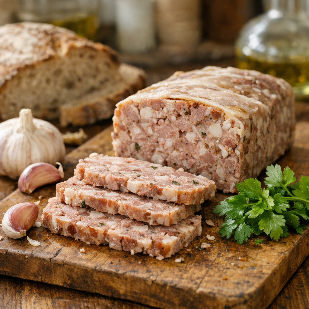 Pâté à l’ail maison : recette, terrine et repères 2026