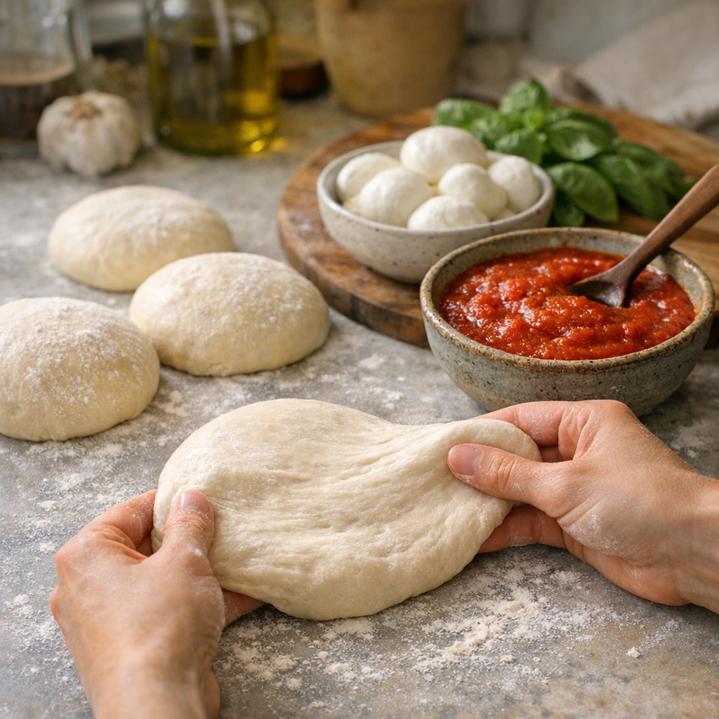 Pâte à pizza maison : 3 ratios à comparer en 2026