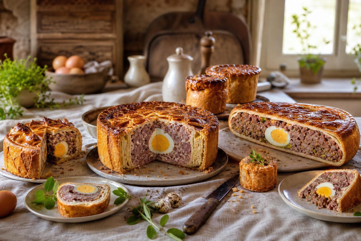 4. Variantes&nbsp;: berrichonne, poitevine et autres pâtés de fête