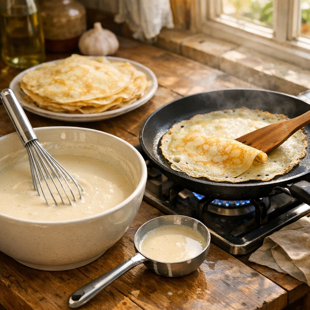Pâte à crêpe Sans repos : la bonne méthode en 2026