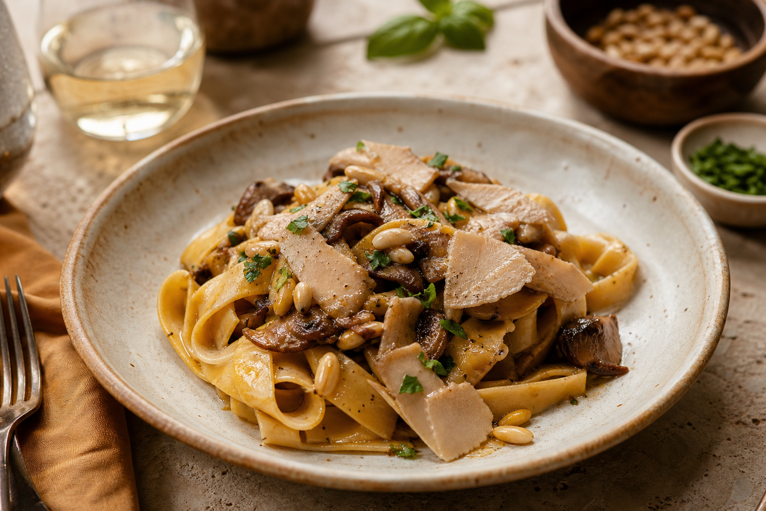 Pâtes au foie gras : recette légère et festive