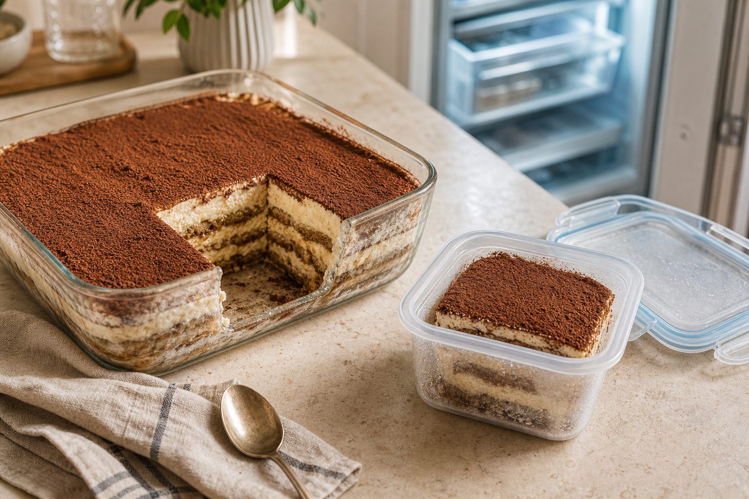 Comment bien conserver son tiramisu avant et après congélation