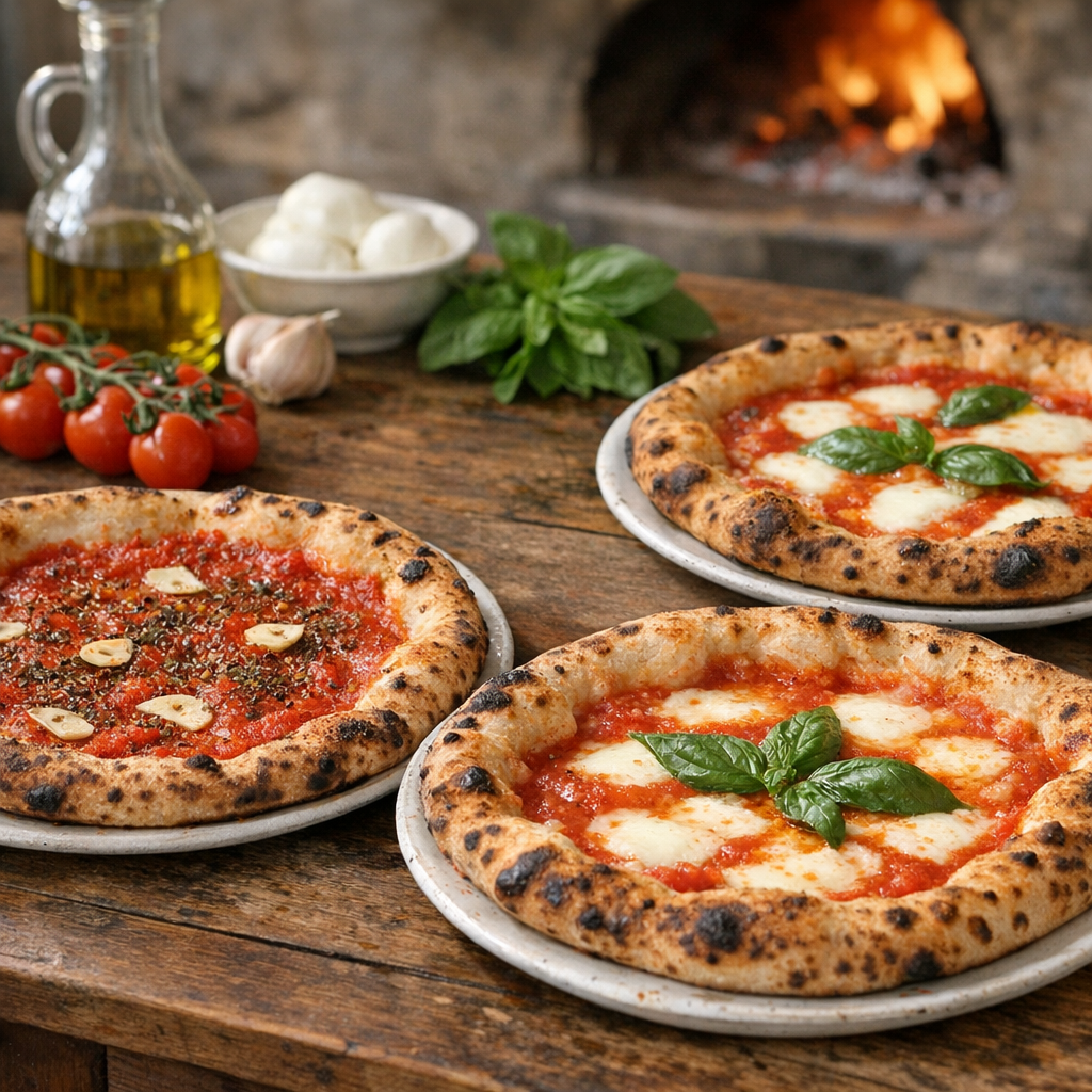 Ce qu’est une vraie pizza napolitaine : Naples, Marinara, Margherita