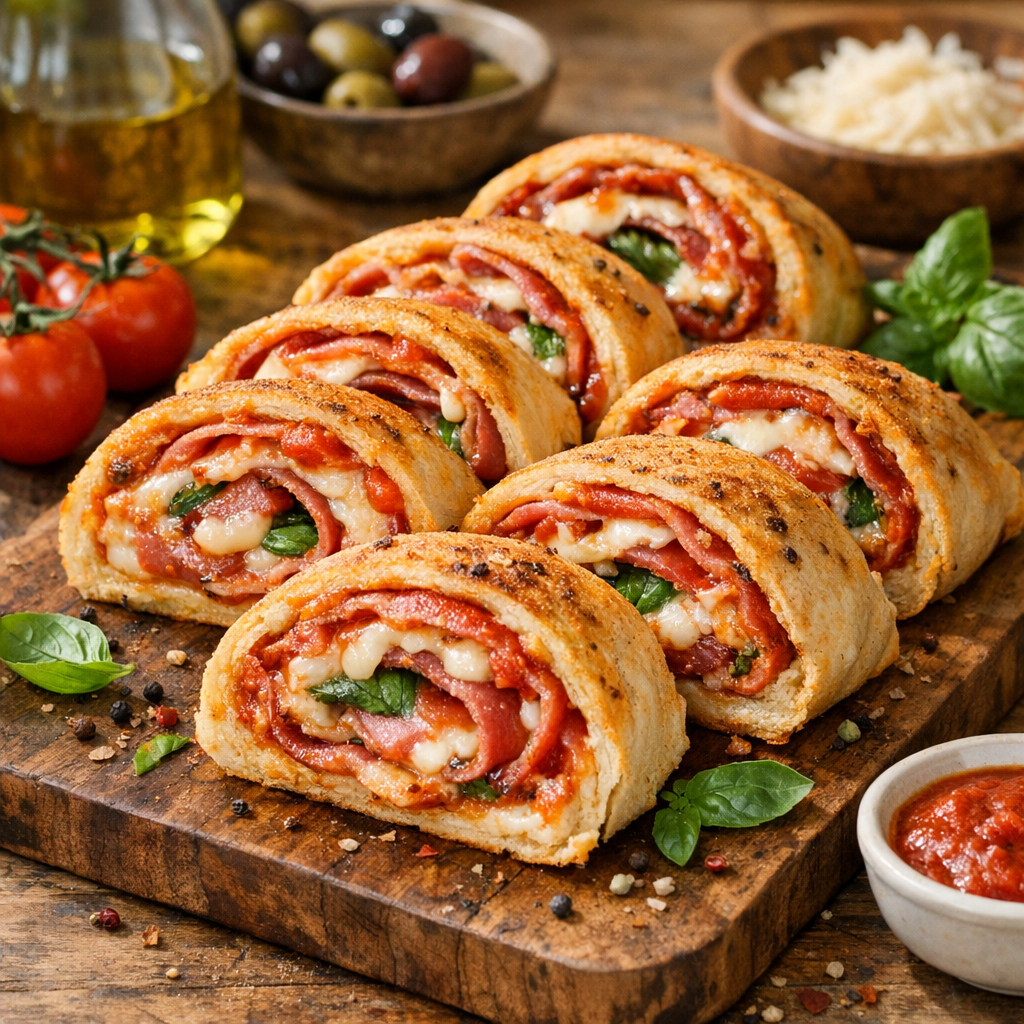Pizzas roulées : 8 idées faciles et nomades