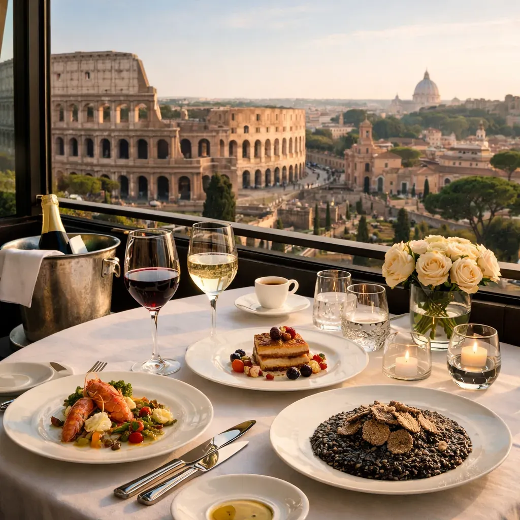 Aroma à Rome : étoile Michelin, vue et prix en 2026