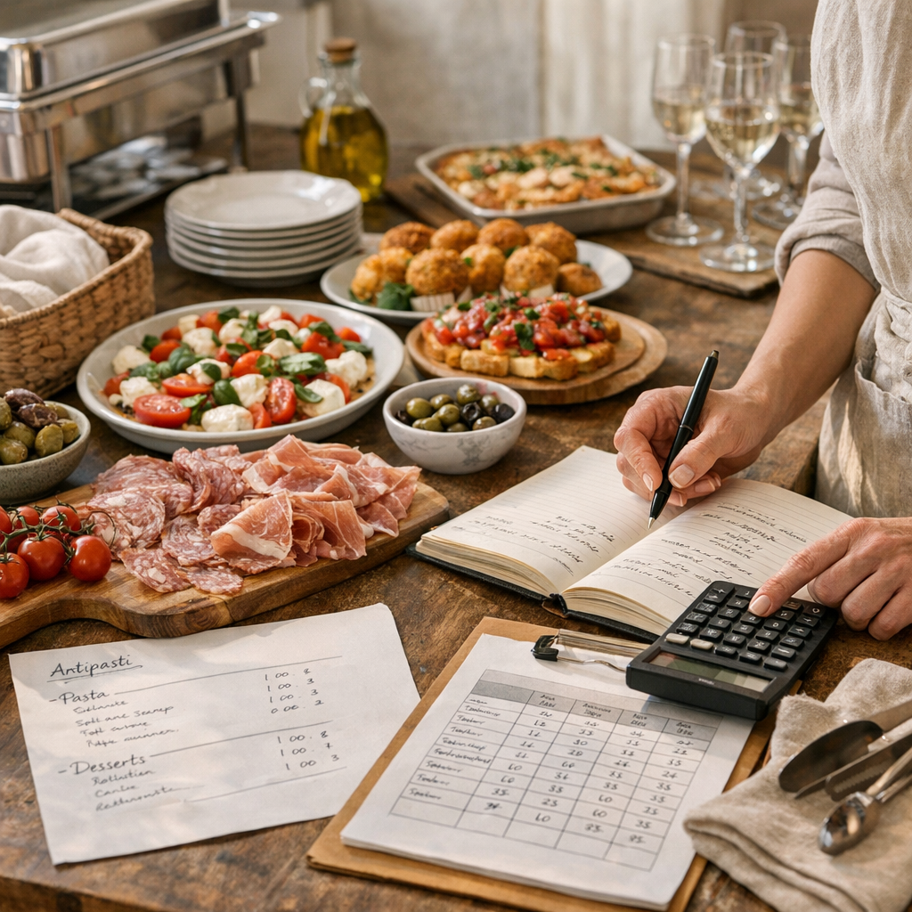 Calculer les quantités et organiser le service sans stress
