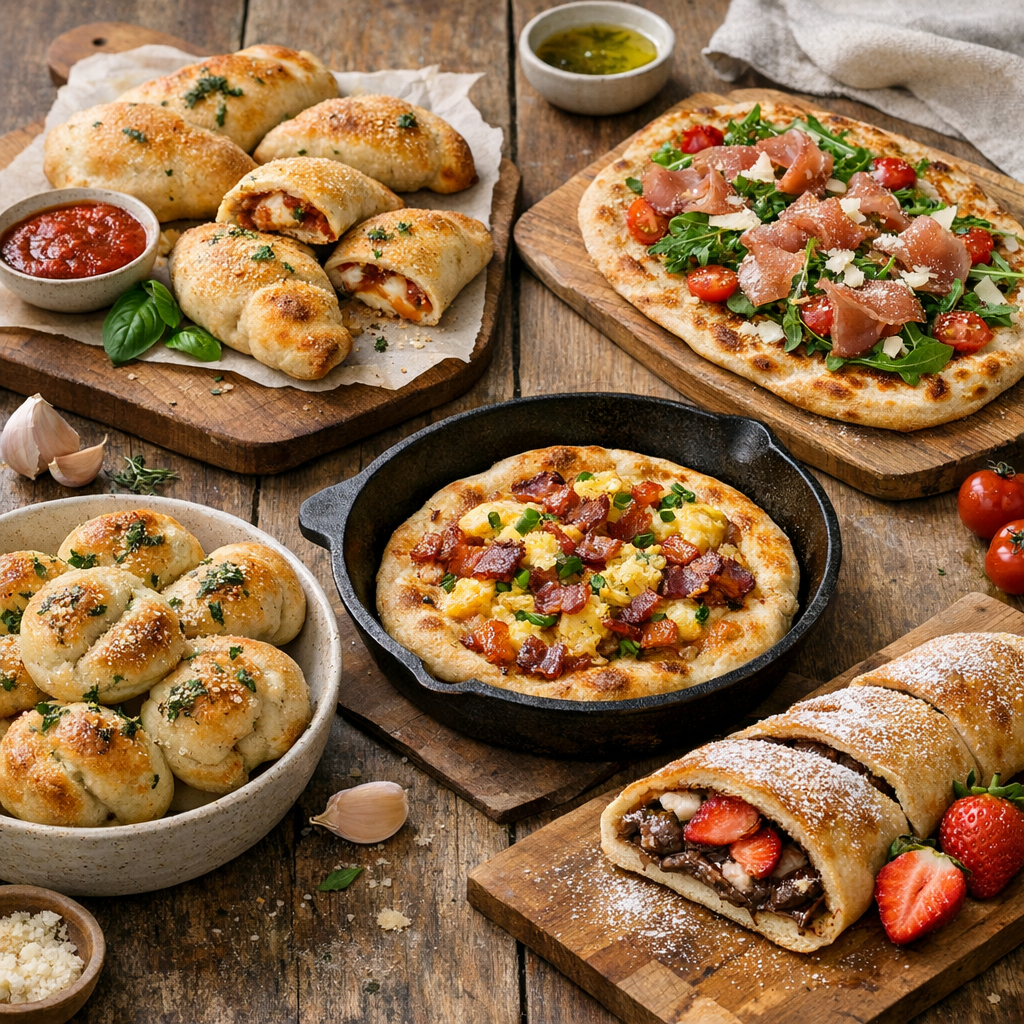 5 idées vraiment cohérentes avec une pâte à pizza