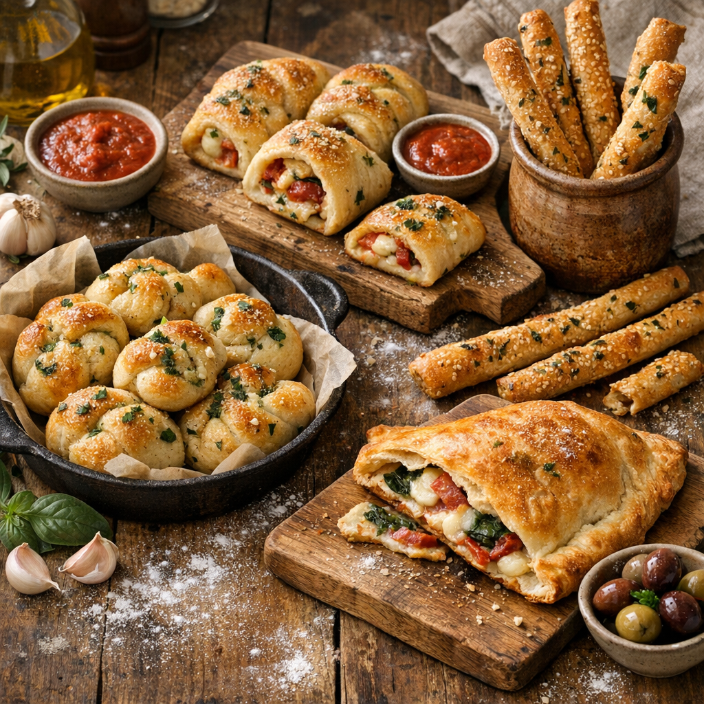 12 idées originales avec une pâte à pizza