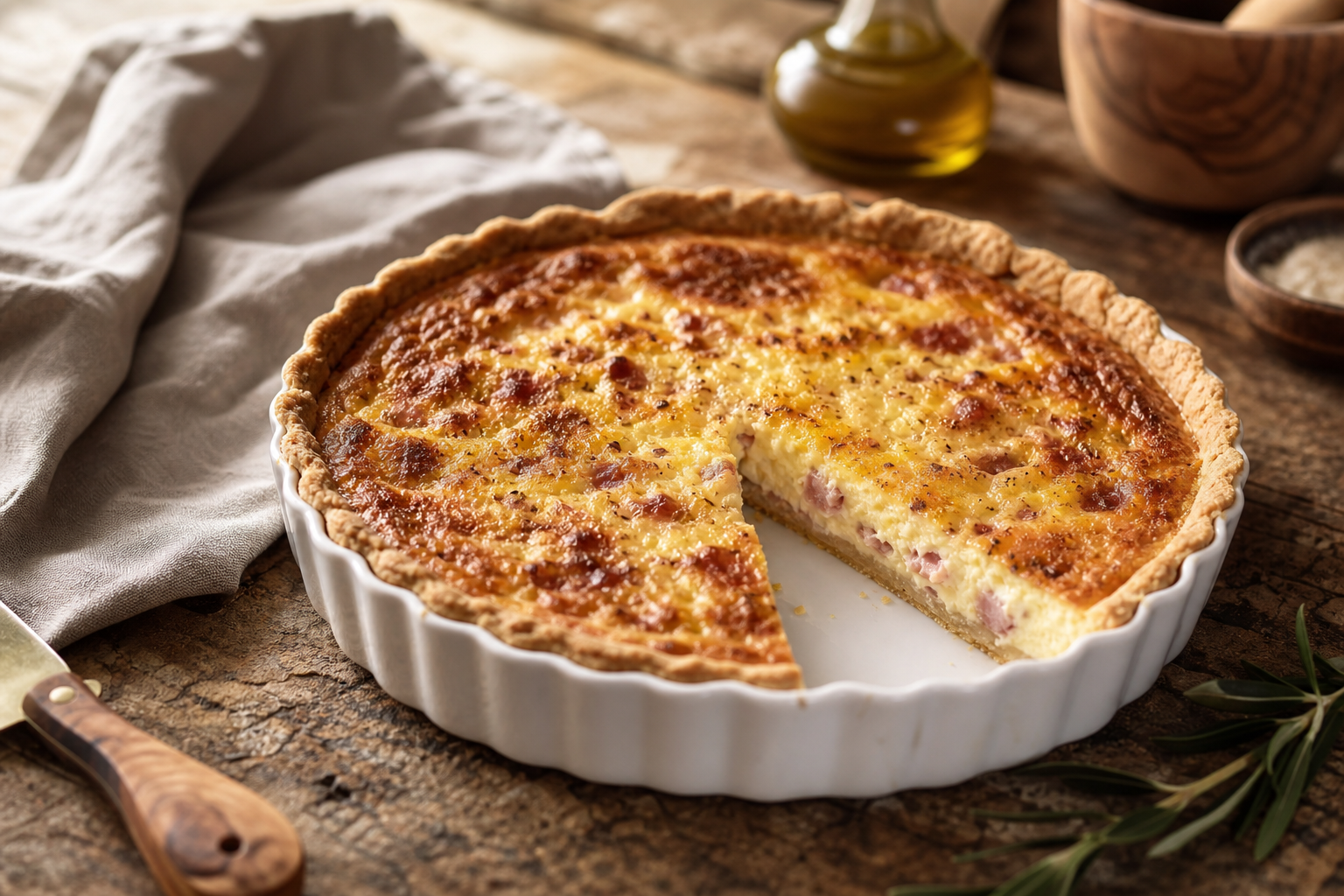 Pâte brisée ou feuilletée : le bon choix pour votre quiche