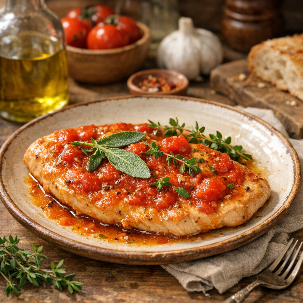 Escalope de dinde à l’Italienne : Recette facile