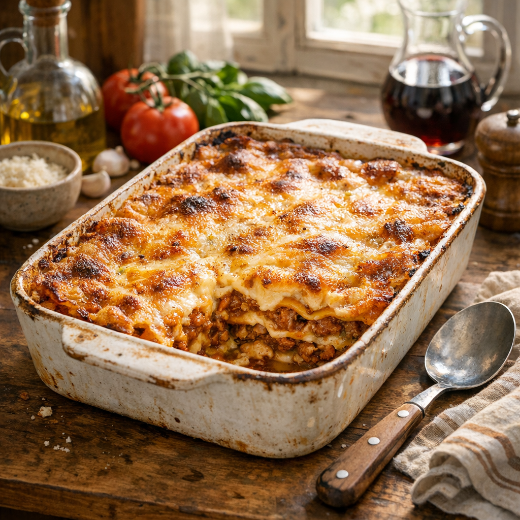 Recette lasagne Grand-Mère : moelleuse et généreuse