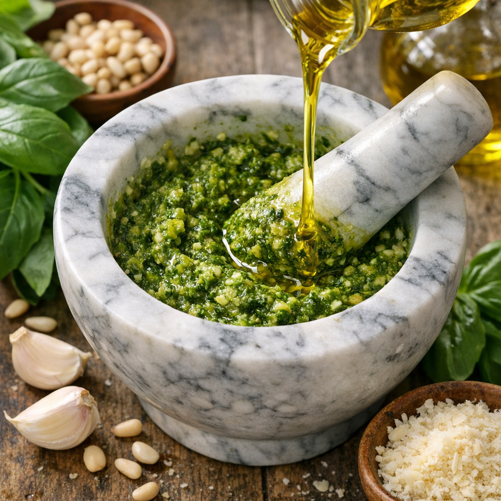 Pesto alla genovese : la vraie Recette maison
