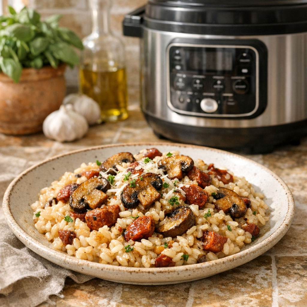 Recette Risotto Cookeo : crémeux, simple et rapide