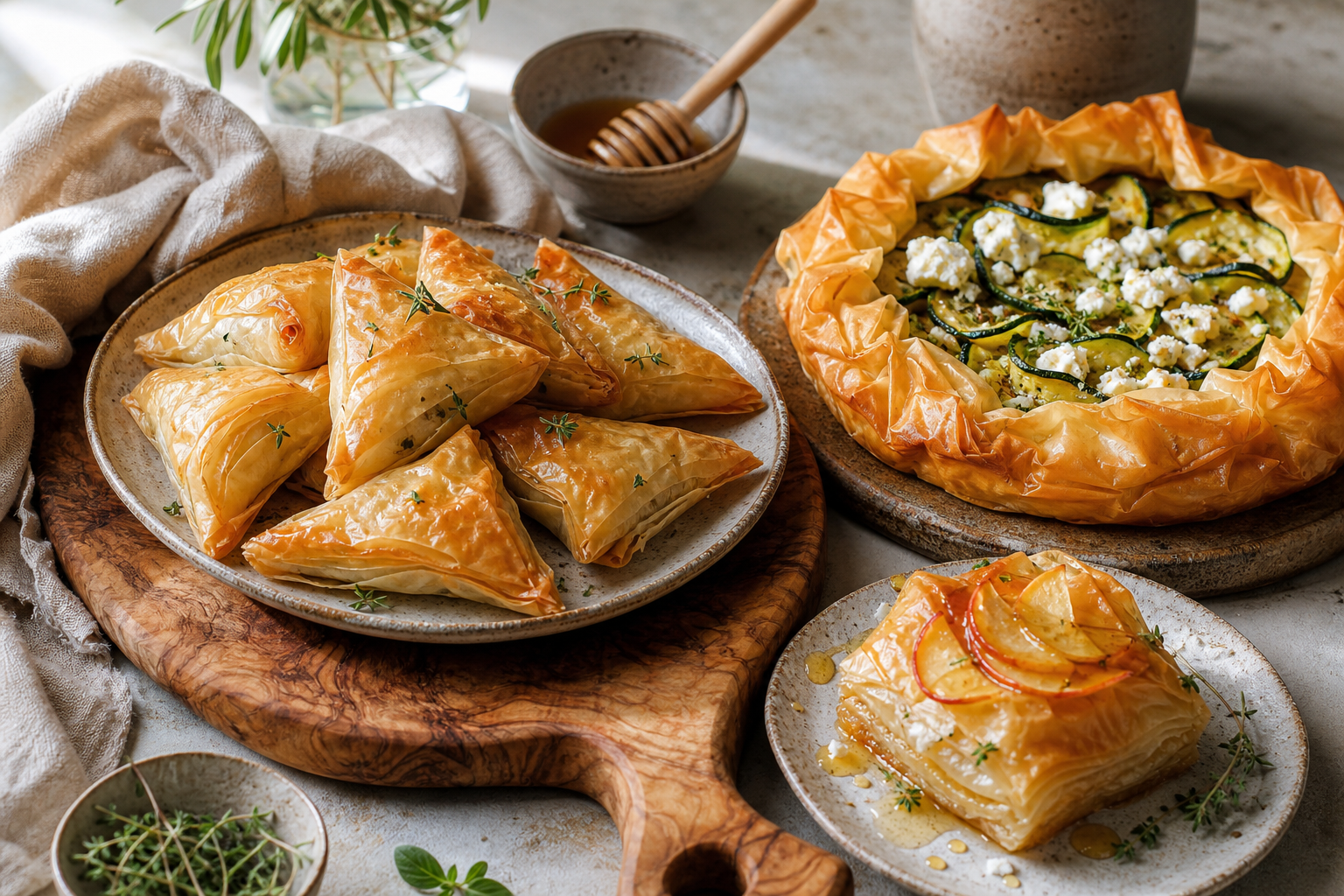 Pâte filo : 4 idées salées et sucrées faciles au four