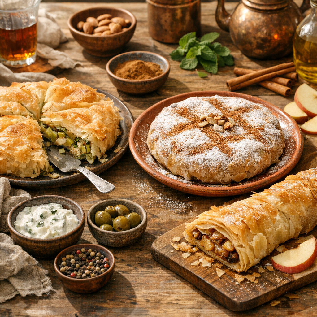 Pâte filo : 12 recettes selon l’effet recherché