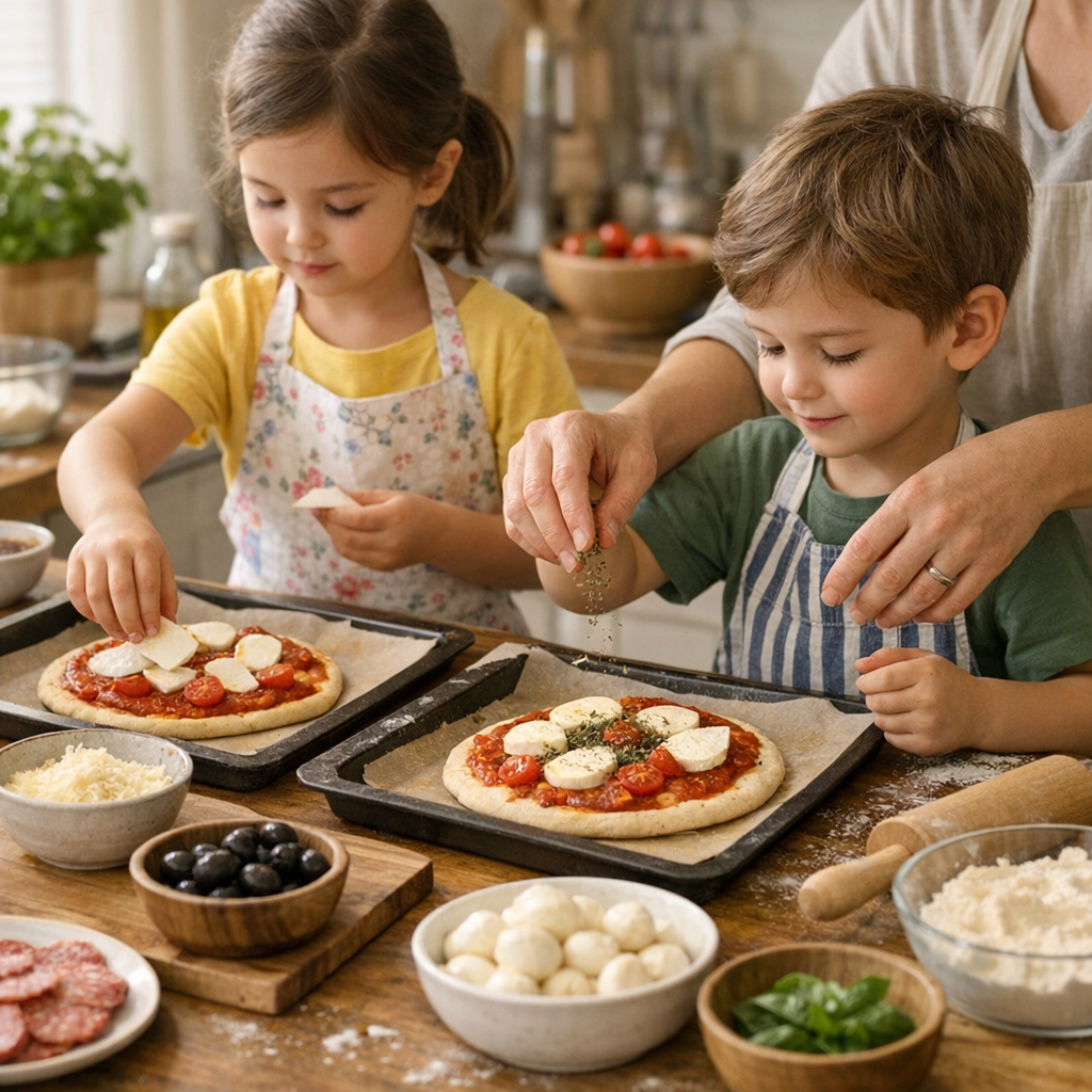 Faire participer les enfants sans transformer la cuisine en chantier