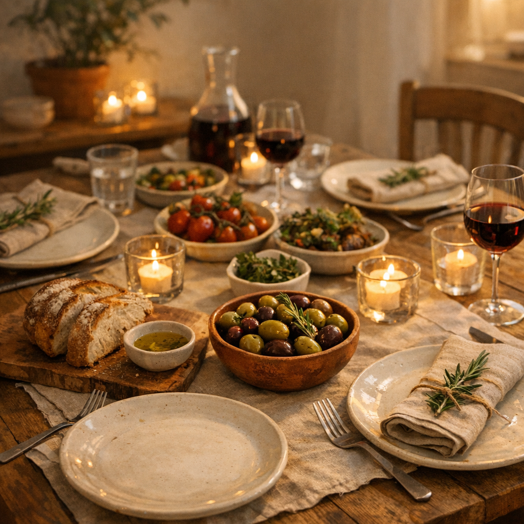 Inviter chez soi sans stress : menu, ambiance, rythme