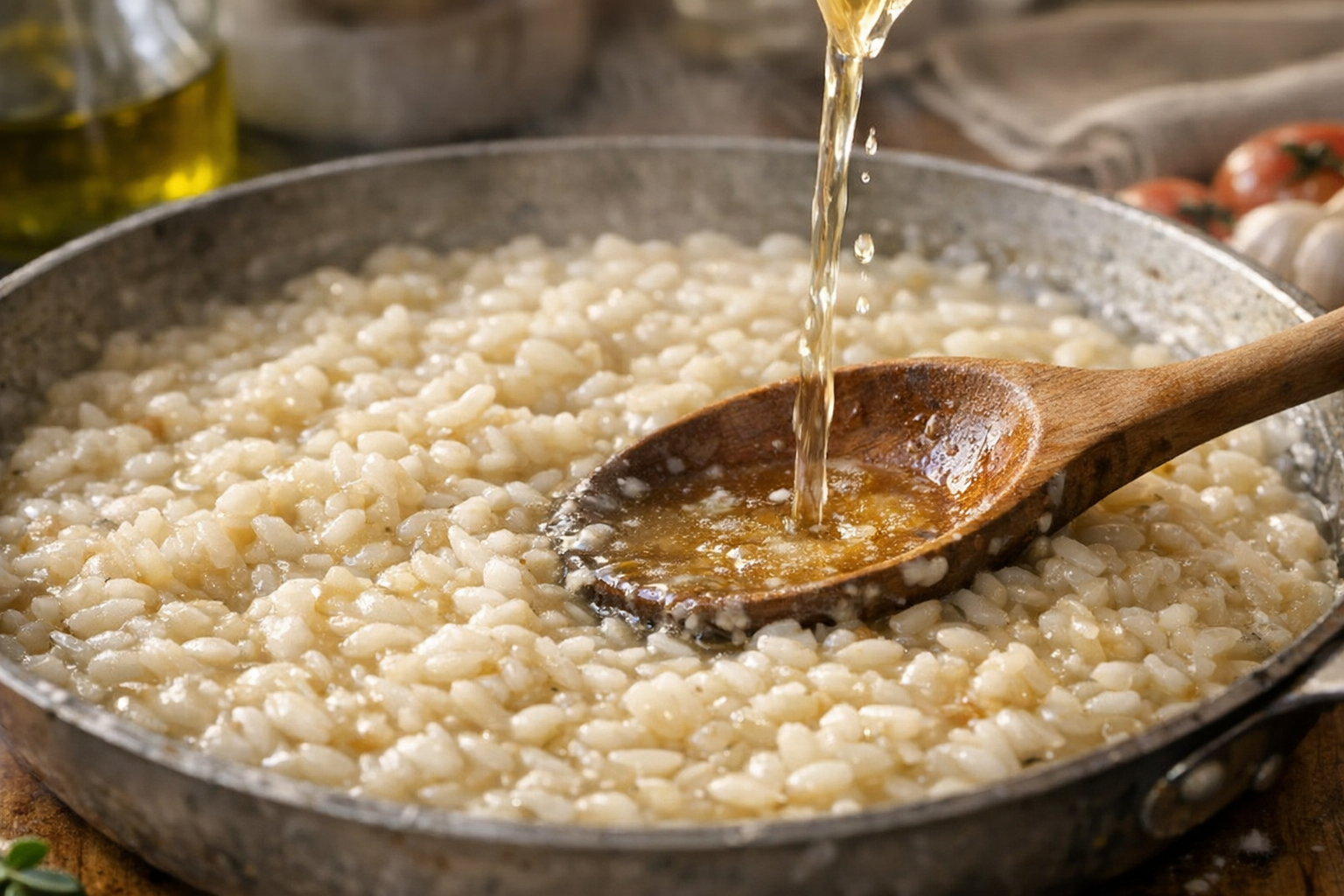 Réchauffer un risotto : la bonne méthode crémeuse
