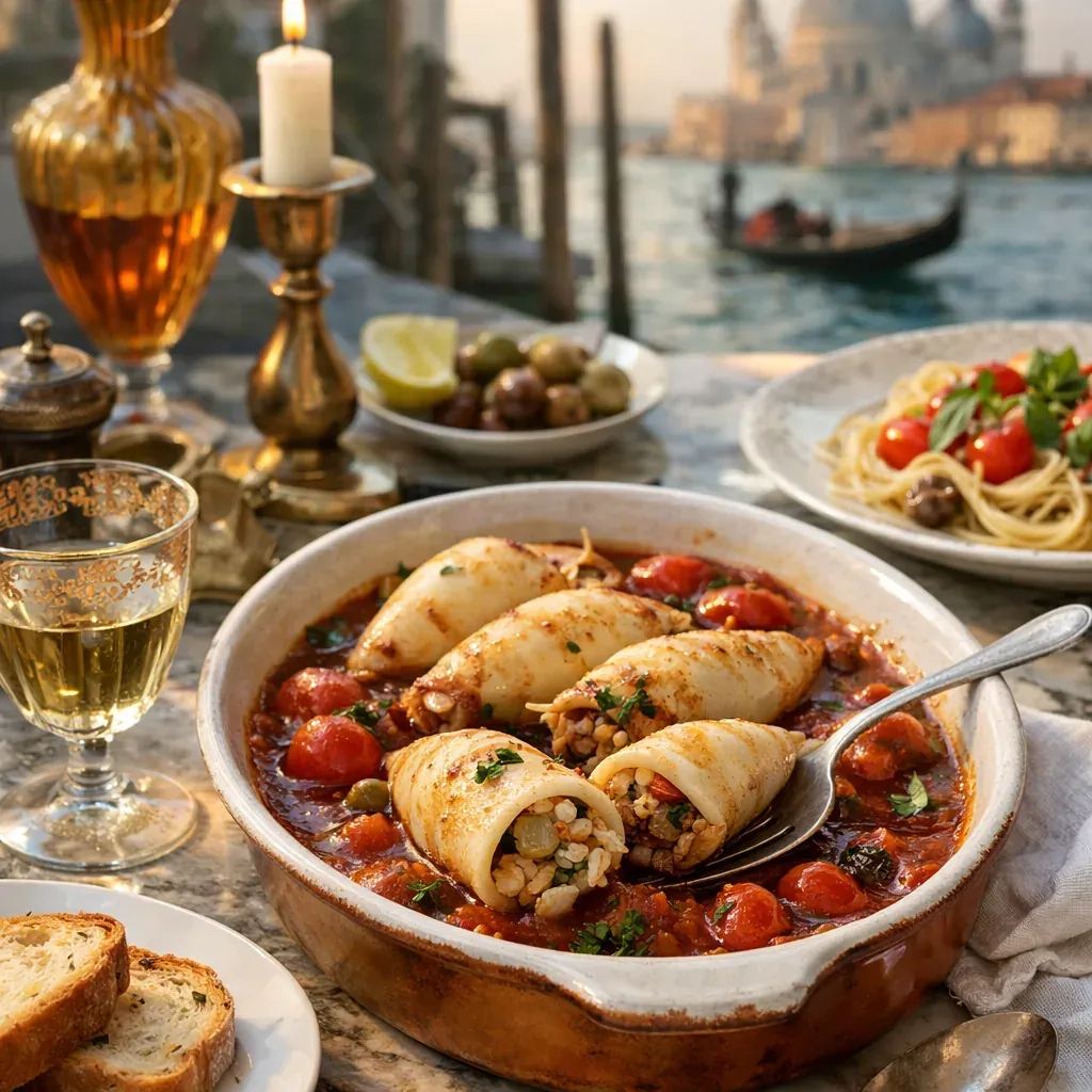 Encornets farcis à l’italienne : la bonne méthode