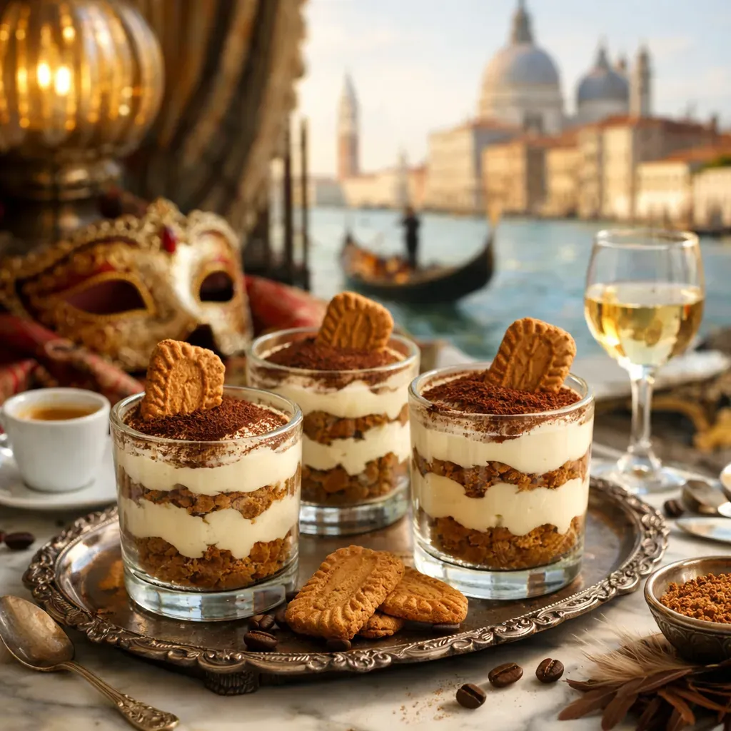 Tiramisu spéculoos en Verrines : la bonne tenue