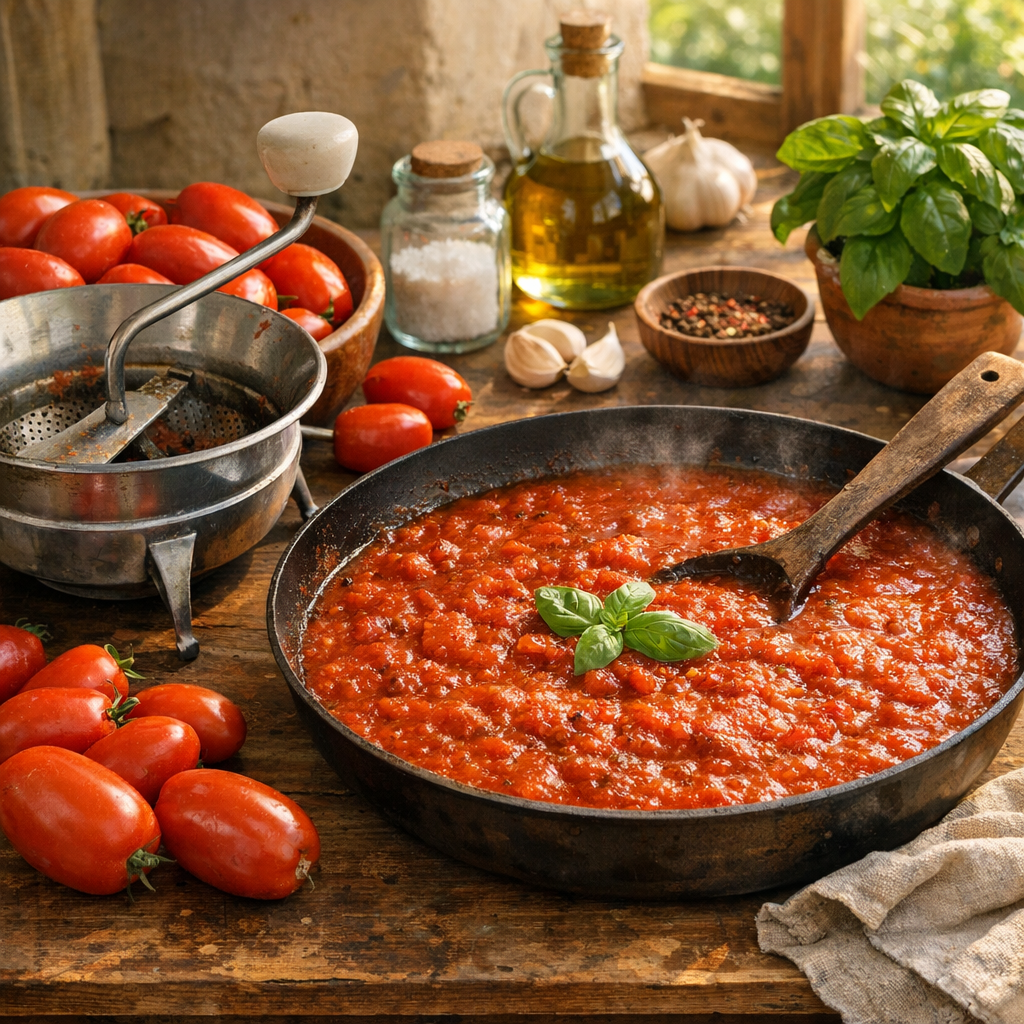 Sauce tomate maison : les bons gestes pour la réussir