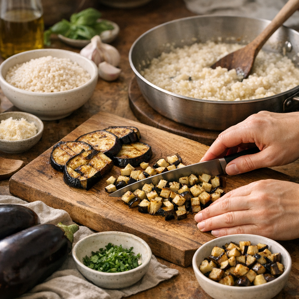 Préparation : la méthode la plus juste pour éviter l’aubergine noyée dans le riz